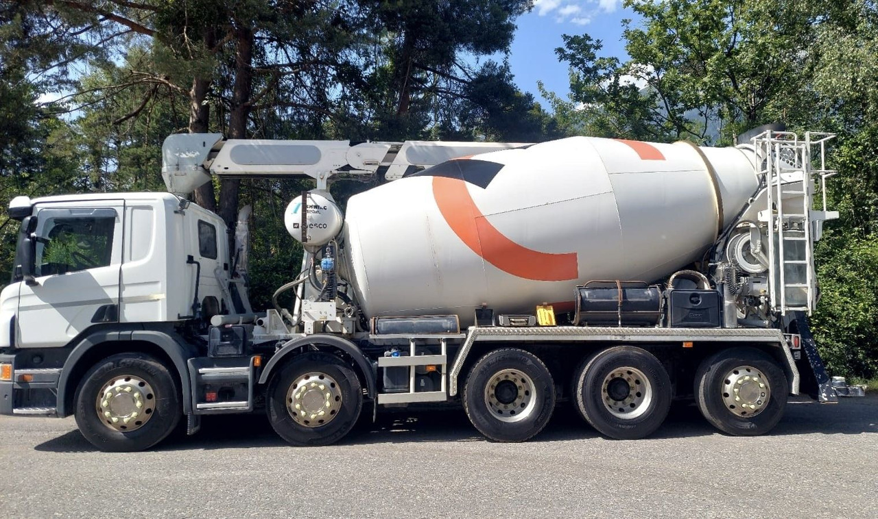 Scania P450 LB 10x4,E6,Stetter 10m³,Förderband/belt 16m - Camion malaxeur: photos 3 Scania P450 LB 10x4,E6,Stetter 10m³,Förderband/belt 16m - Camion malaxeur: photos 3