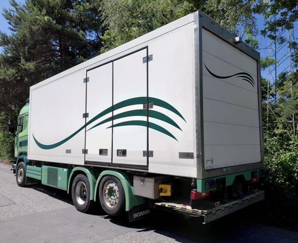 Scania R450 6x2, E6, Thermo King UT 1200, Ladebordwand - Camion frigorifique: photos 5 Scania R450 6x2, E6, Thermo King UT 1200, Ladebordwand - Camion frigorifique: photos 5
