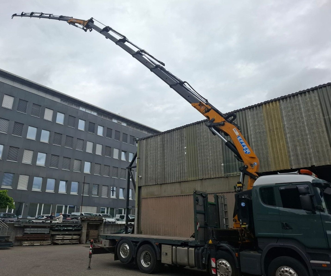 Scania R500 V8 8x2, E5, Effer 585 6S + Flyjib + winch - Camion grue: photos 3 Scania R500 V8 8x2, E5, Effer 585 6S + Flyjib + winch - Camion grue: photos 3
