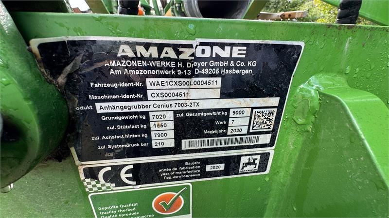 Amazone Cenius 7003 - 2TX Cenius 7003 m. så fordeler - Herse: photos 4 Amazone Cenius 7003 - 2TX Cenius 7003 m. så fordeler - Herse: photos 4