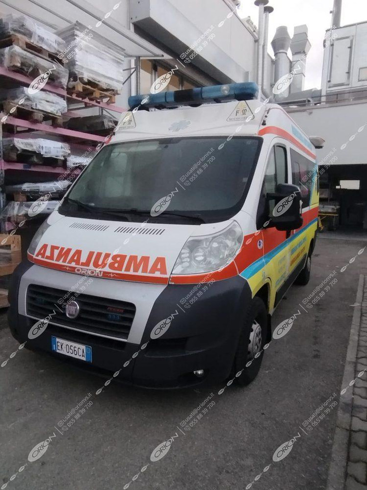 ORION FIAT 250 DUCATO - Ambulance: photos 1 ORION FIAT 250 DUCATO - Ambulance: photos 1