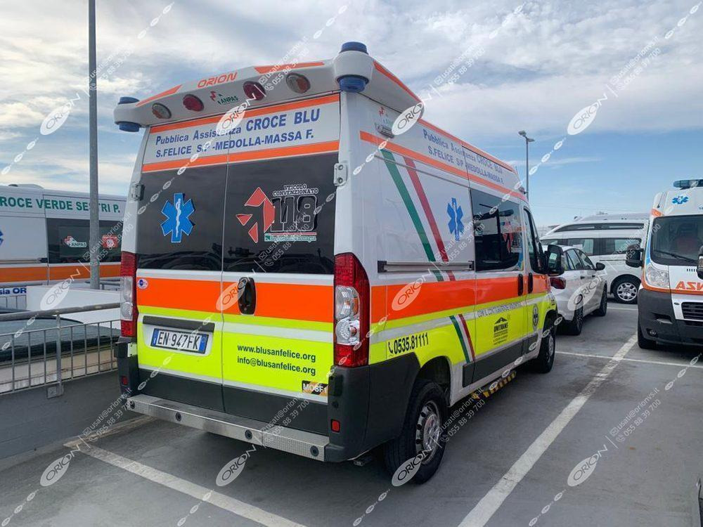 ORION FIAT 250 DUCATO - Ambulance: photos 2 ORION FIAT 250 DUCATO - Ambulance: photos 2