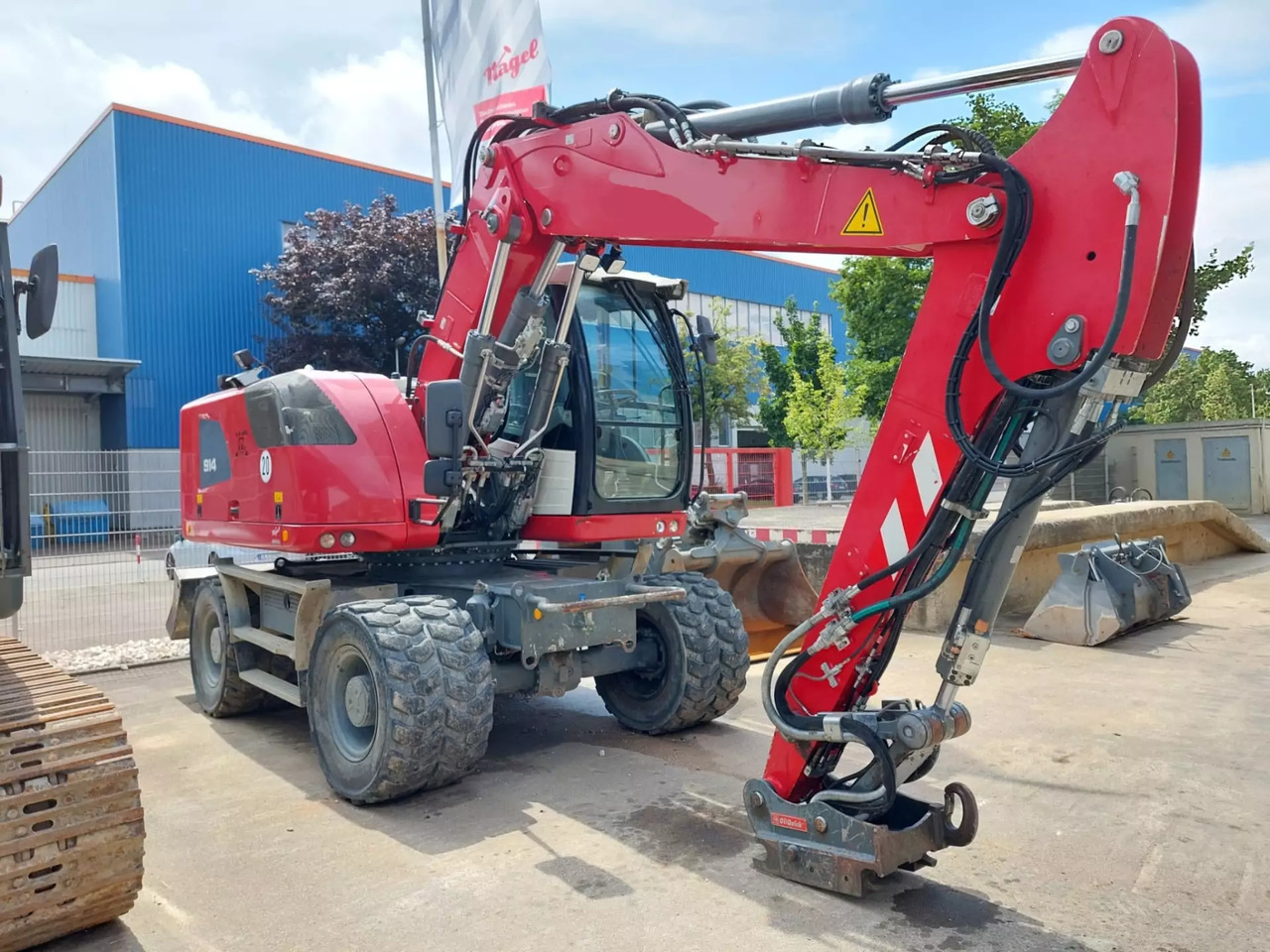 2018 Liebherr A 914Litronic - Pelle sur pneus: photos 2 2018 Liebherr A 914Litronic - Pelle sur pneus: photos 2