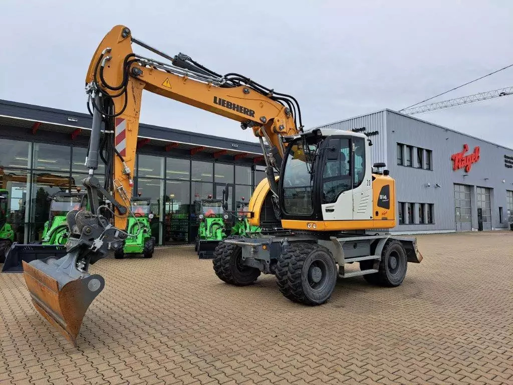 2022 Liebherr A 914 Compact Litronic G6.0-D - Pelle sur pneus: photos 1 2022 Liebherr A 914 Compact Litronic G6.0-D - Pelle sur pneus: photos 1