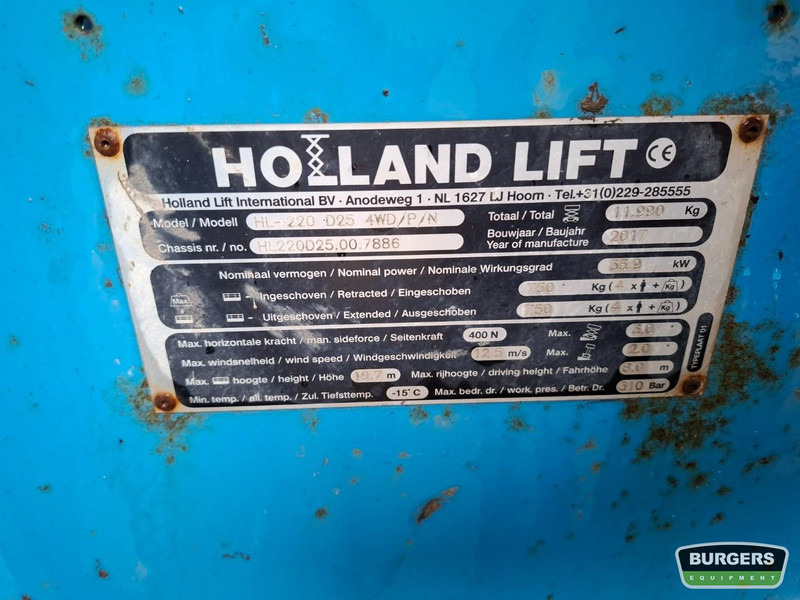 HOLLANDLIFT HL220D25 - Nacelle ciseaux: photos 4 HOLLANDLIFT HL220D25 - Nacelle ciseaux: photos 4