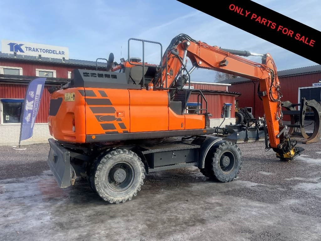 Doosan DX 140 W-5 Dismantled: only spare parts - Pelle sur pneus: photos 1 Doosan DX 140 W-5 Dismantled: only spare parts - Pelle sur pneus: photos 1