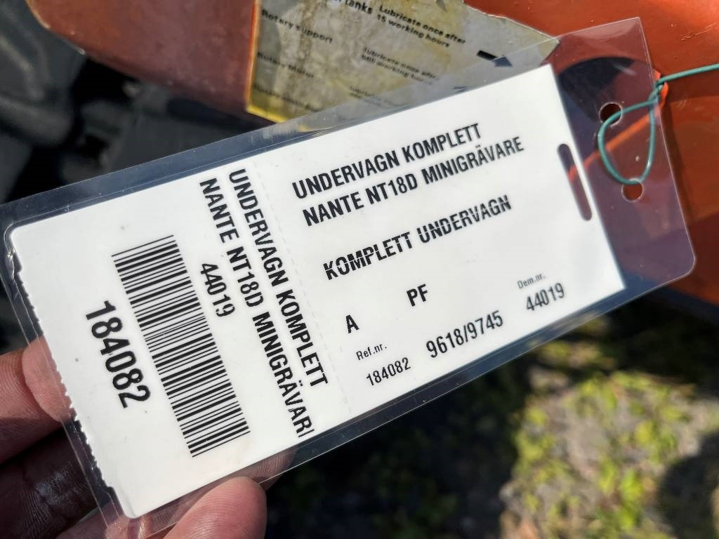 Nante NT 18 DR - Mini pelle: photos 3 Nante NT 18 DR - Mini pelle: photos 3