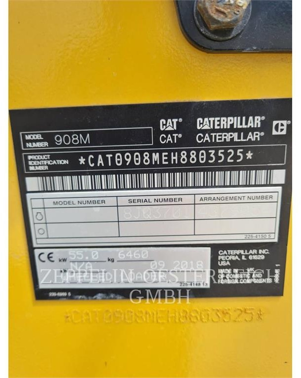 CAT 908M - Chargeuse sur pneus: photos 5 CAT 908M - Chargeuse sur pneus: photos 5