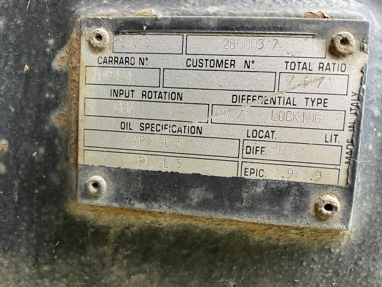 Carraro 20.49 149434 - oś przednia - zwolnica zwrotnica półoś obudowa mostu - Fusée d'essieu pour Machine agricole: photos 4 Carraro 20.49 149434 - oś przednia - zwolnica zwrotnica półoś obudowa mostu - Fusée d'essieu pour Machine agricole: photos 4