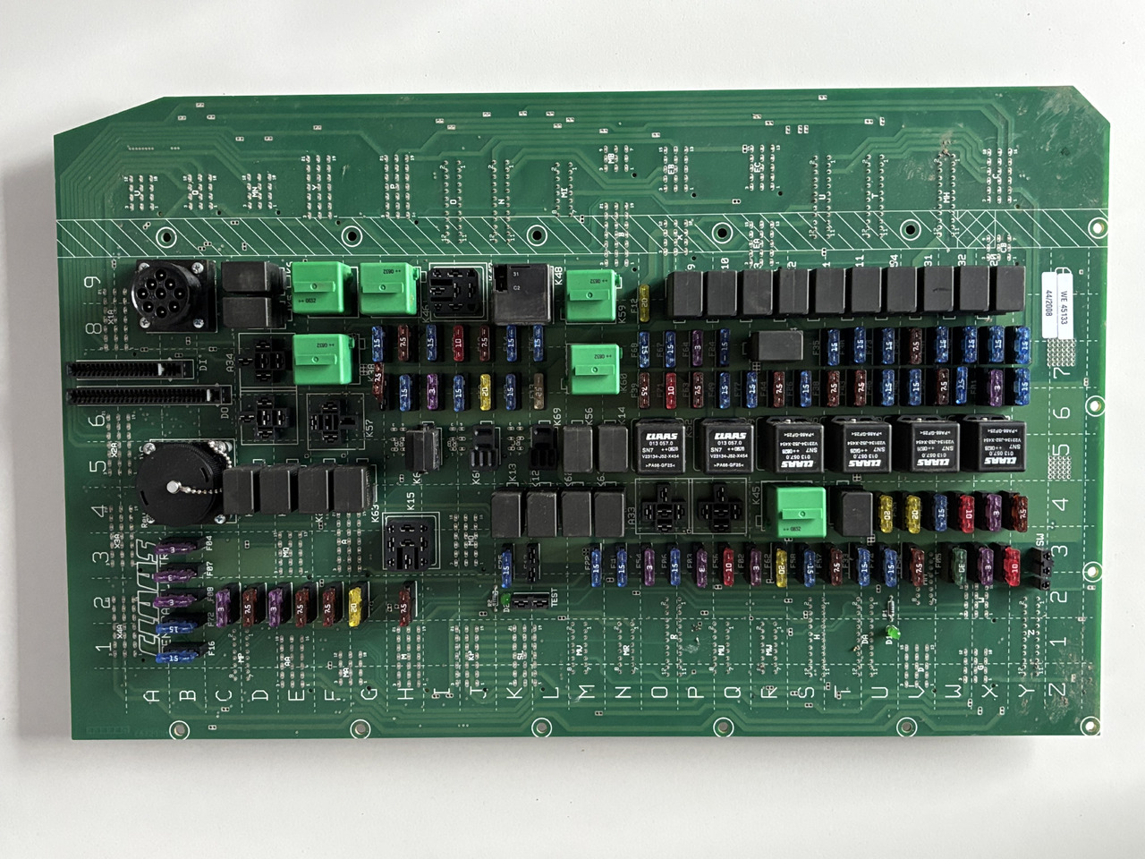 Claas Lexion 510 530 560 570 Płytka Bezpieczników Styków Modułów 0000153530 0000148031 - Fusible pour Machine agricole: photos 5 Claas Lexion 510 530 560 570 Płytka Bezpieczników Styków Modułów 0000153530 0000148031 - Fusible pour Machine agricole: photos 5