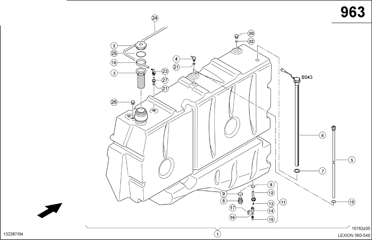 Claas Lexion 560 ZBIORNIK ZAPASU 0007949970 (Zbiornik paliwa) - Réservoir de carburant pour Moissonneuse-batteuse: photos 1 Claas Lexion 560 ZBIORNIK ZAPASU 0007949970 (Zbiornik paliwa) - Réservoir de carburant pour Moissonneuse-batteuse: photos 1