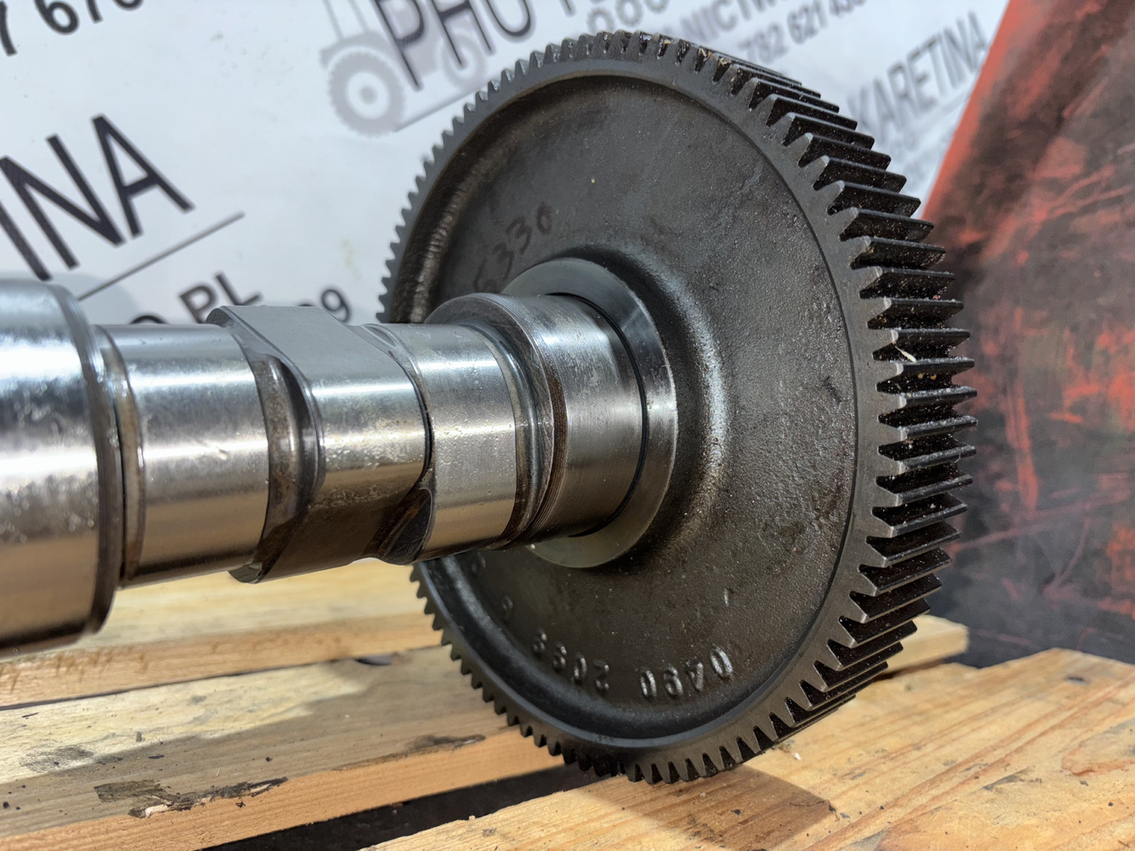 Arbre à cames pour Machine agricole Deutz 04909276 TCD 7.8 L6  04914636 Wałek Rozrządu: photos 6