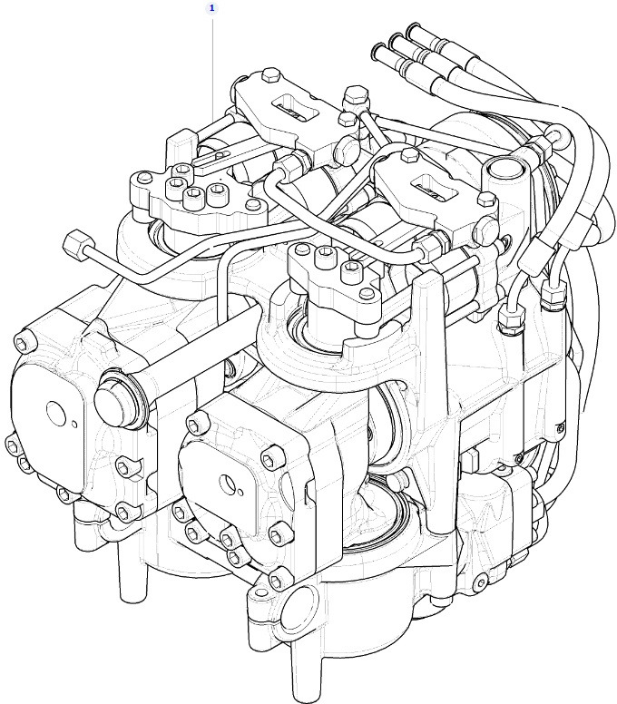 Fendt 414 Vario - skrzynia biegów ML90 Z099179000000 099179000000 - Boîte de vitesse pour Machine agricole: photos 1 Fendt 414 Vario - skrzynia biegów ML90 Z099179000000 099179000000 - Boîte de vitesse pour Machine agricole: photos 1
