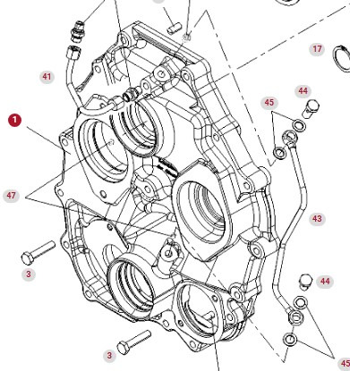 Fendt 930 933 936 939 942 Vario Gen 6 Pokrywa Napędu Pompy CZĘŚCI H218PP0135010 - Moteur et pièces pour Tracteur agricole: photos 1 Fendt 930 933 936 939 942 Vario Gen 6 Pokrywa Napędu Pompy CZĘŚCI H218PP0135010 - Moteur et pièces pour Tracteur agricole: photos 1