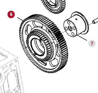 Fendt 936 Gen 7 Silnik D1556LE523 Koło Zębate Pośredniczące H218PF150063A - Moteur et pièces pour Tracteur agricole: photos 1 Fendt 936 Gen 7 Silnik D1556LE523 Koło Zębate Pośredniczące H218PF150063A - Moteur et pièces pour Tracteur agricole: photos 1