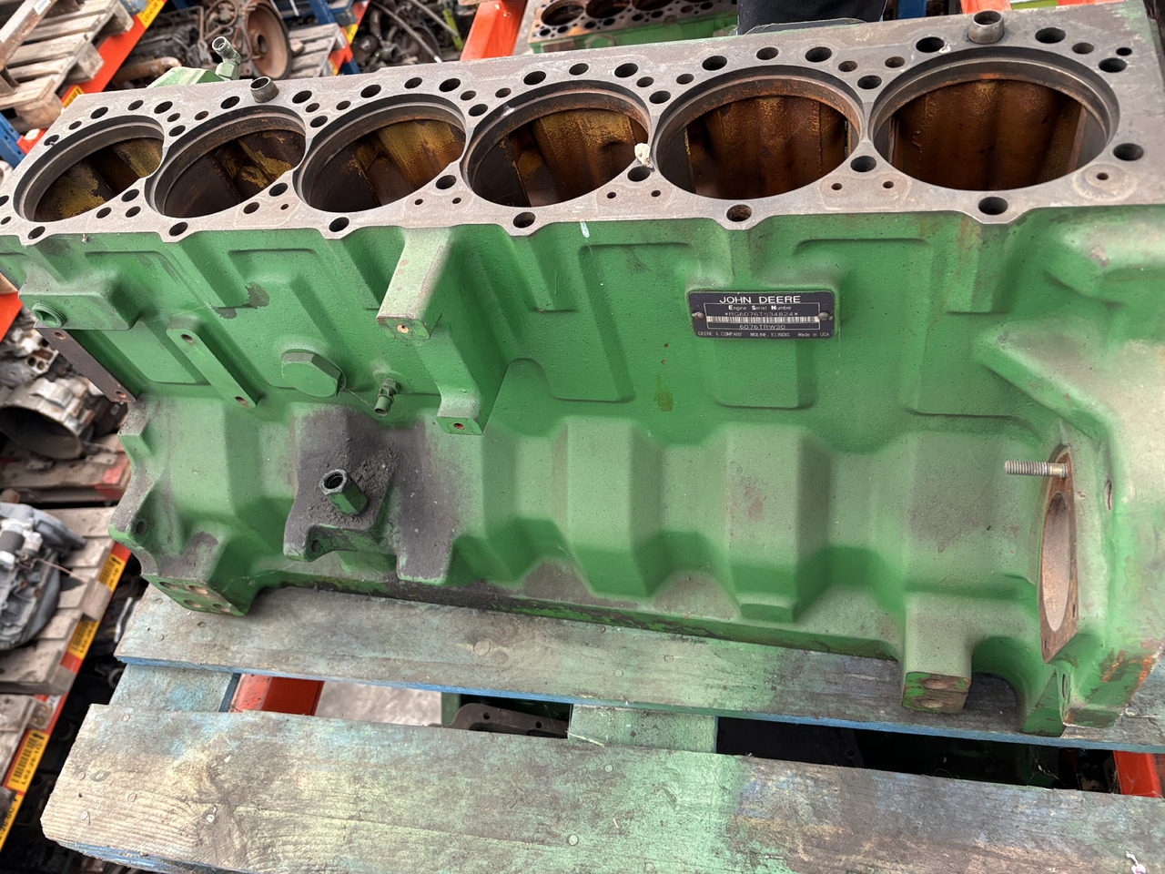 John Deere 7800 Blok Silnika 6076TRW30 6076 TRW 30 R122736 R122737 R122738 - Bloc-cylindres pour Machine agricole: photos 1 John Deere 7800 Blok Silnika 6076TRW30 6076 TRW 30 R122736 R122737 R122738 - Bloc-cylindres pour Machine agricole: photos 1