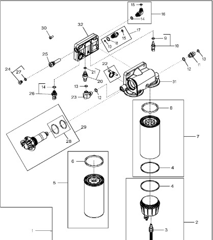 John Deere 9470RX - Filtr paliwa RE541394 (Silnik) - Filtre à carburant pour Machine agricole: photos 1 John Deere 9470RX - Filtr paliwa RE541394 (Silnik) - Filtre à carburant pour Machine agricole: photos 1