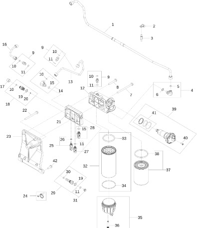 John Deere 9470RX - Zawór RE540282 (Silnik) - Valve pour Machine agricole: photos 1 John Deere 9470RX - Zawór RE540282 (Silnik) - Valve pour Machine agricole: photos 1