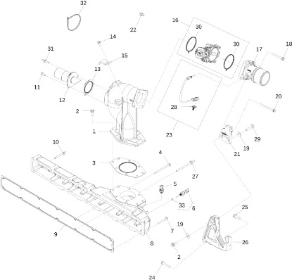John Deere 9470RX - Zawór dolotowy DZ121939 (Silnik) - Valve pour Machine agricole: photos 1 John Deere 9470RX - Zawór dolotowy DZ121939 (Silnik) - Valve pour Machine agricole: photos 1