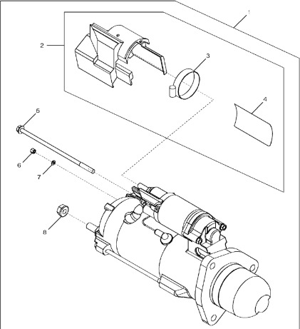 John Deere 9470RX - Zestaw rozrusznika RE515843 (Silnik) - Démarreur pour Tracteur agricole: photos 1 John Deere 9470RX - Zestaw rozrusznika RE515843 (Silnik) - Démarreur pour Tracteur agricole: photos 1