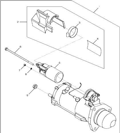 John Deere 9470RX - Zestaw rozrusznika RE555915 (Silnik) - Démarreur pour Tracteur agricole: photos 1 John Deere 9470RX - Zestaw rozrusznika RE555915 (Silnik) - Démarreur pour Tracteur agricole: photos 1