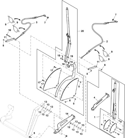 John Deere 960 - Przewód DC213457 (Hamulce) - Conduite/ Flexible de frein pour Presse à balles rondes: photos 1 John Deere 960 - Przewód DC213457 (Hamulce) - Conduite/ Flexible de frein pour Presse à balles rondes: photos 1