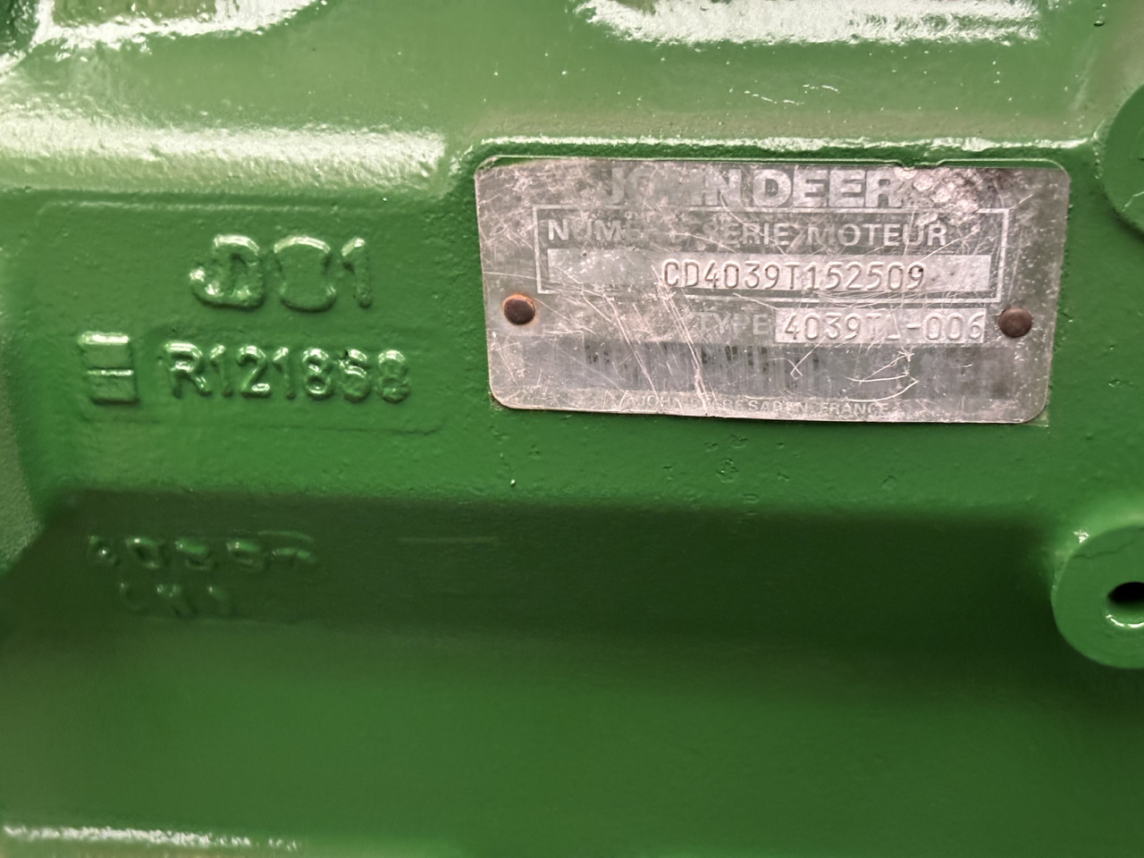 John Deere R121868 4039TL-006 4039TL 006 Blok Silnika R116569 R111949 Cylinder - Bloc-cylindres pour Machine agricole: photos 3 John Deere R121868 4039TL-006 4039TL 006 Blok Silnika R116569 R111949 Cylinder - Bloc-cylindres pour Machine agricole: photos 3