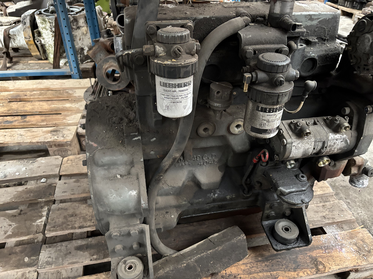 Liebherr D504 TI OI eII 97/68FA 2001/63 Silnik CZĘŚCI - Moteur pour Machine agricole: photos 2 Liebherr D504 TI OI eII 97/68FA 2001/63 Silnik CZĘŚCI - Moteur pour Machine agricole: photos 2