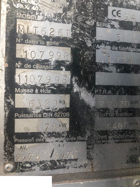 Manitou 628 - Most - Essieu et pièces pour Chariot télescopique: photos 2 Manitou 628 - Most - Essieu et pièces pour Chariot télescopique: photos 2