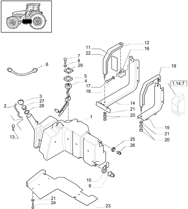 New Holland T6010 T6070 Wskaznik paliwa 87606282 - Préparation du carburant pour Tracteur agricole: photos 1 New Holland T6010 T6070 Wskaznik paliwa 87606282 - Préparation du carburant pour Tracteur agricole: photos 1