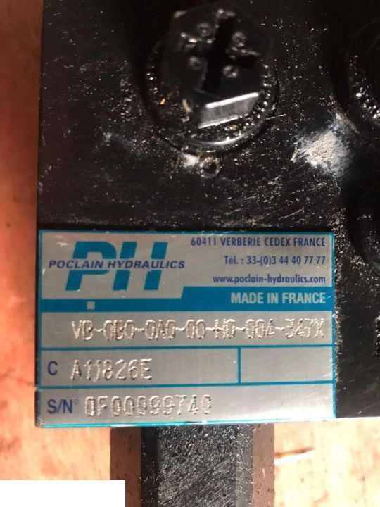 Pompa Hydrauliczna Poclain A11826E VB-0B0-0A0-00-H0-004-347X - Pompe hydraulique pour Machine agricole: photos 2 Pompa Hydrauliczna Poclain A11826E VB-0B0-0A0-00-H0-004-347X - Pompe hydraulique pour Machine agricole: photos 2