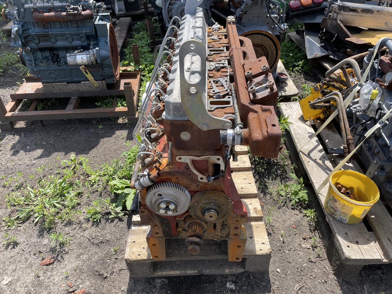 Same 1000.6 - silnik - wał korbowy wałek rozrządu pompa głowica blok - Vilebrequin pour Machine agricole: photos 2 Same 1000.6 - silnik - wał korbowy wałek rozrządu pompa głowica blok - Vilebrequin pour Machine agricole: photos 2