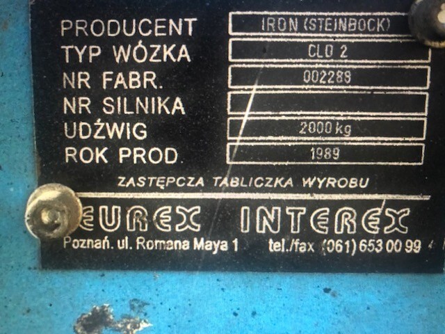 Wózek Widłowy Clark Linde Promag Bułgar Irion - Chariot élévateur: photos 5 Wózek Widłowy Clark Linde Promag Bułgar Irion - Chariot élévateur: photos 5
