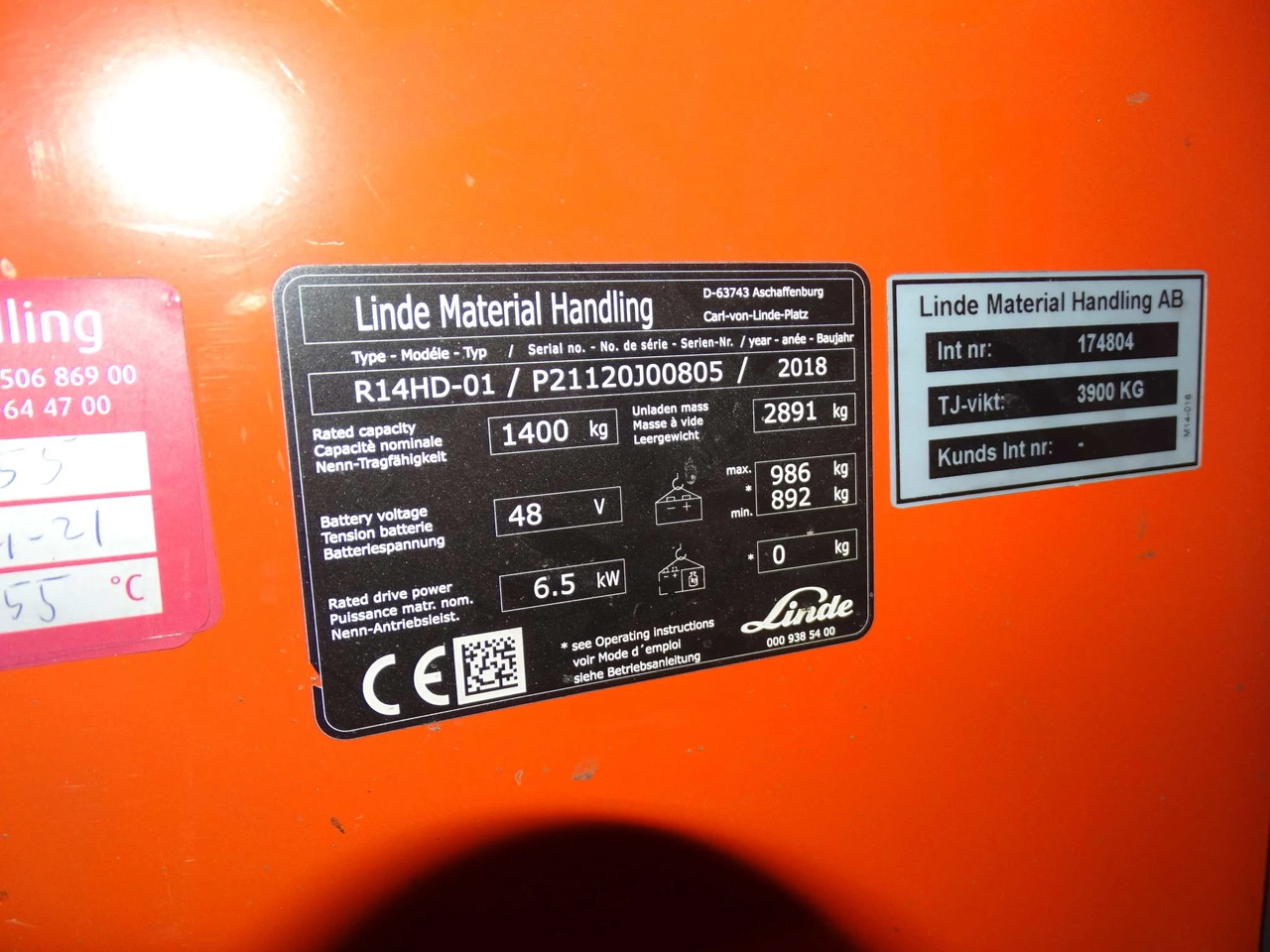 Linde R14HD-01 - Chariot à mât rétractable: photos 2 Linde R14HD-01 - Chariot à mât rétractable: photos 2