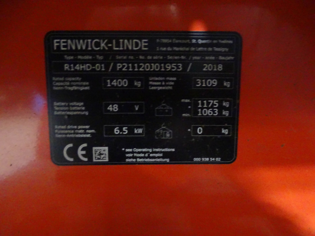 Linde R14HD - Chariot à mât rétractable: photos 2 Linde R14HD - Chariot à mât rétractable: photos 2
