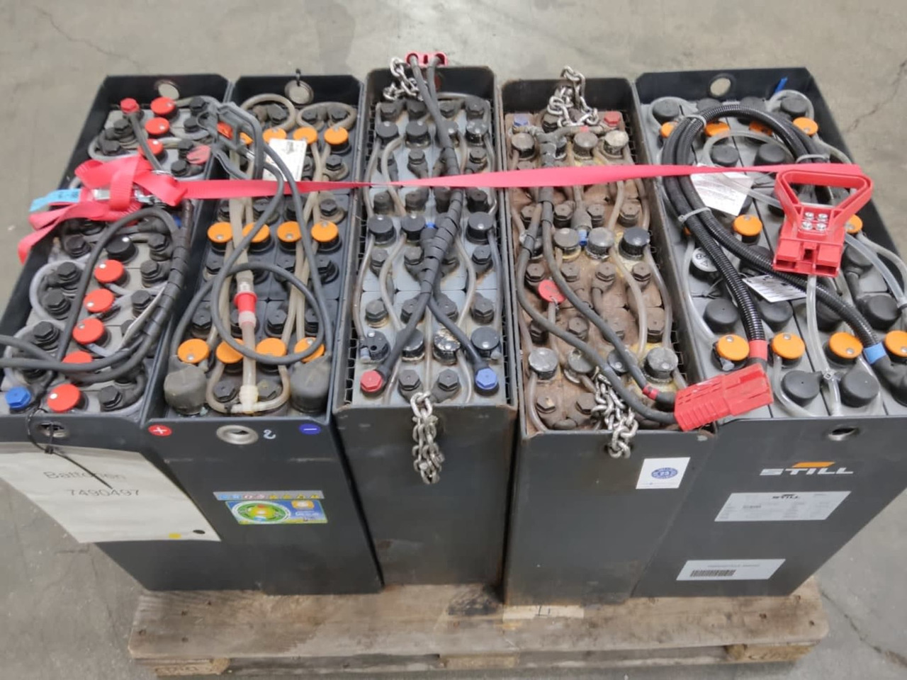 STILL 4x Batterien - Accumulateur pour Matériel de manutention: photos 5 STILL 4x Batterien - Accumulateur pour Matériel de manutention: photos 5