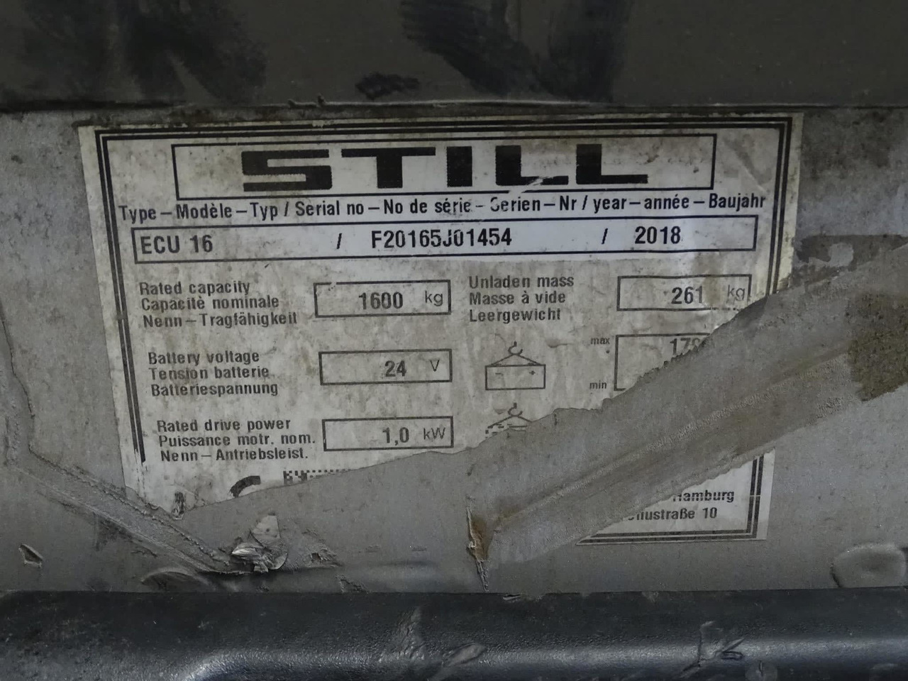 STILL ECU16 - Transpalette: photos 5 STILL ECU16 - Transpalette: photos 5