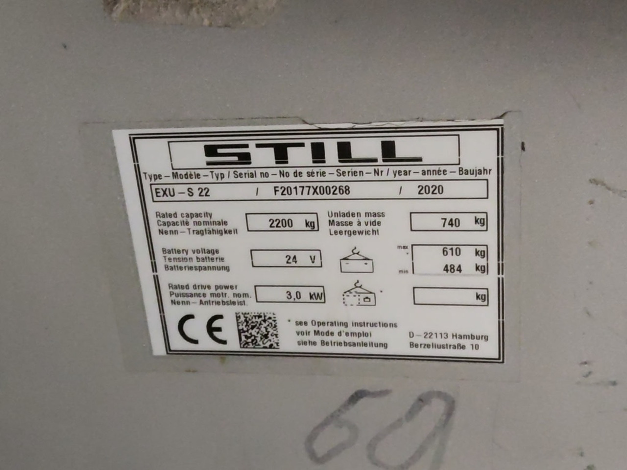 STILL EXU-S22 - Transpalette: photos 5 STILL EXU-S22 - Transpalette: photos 5