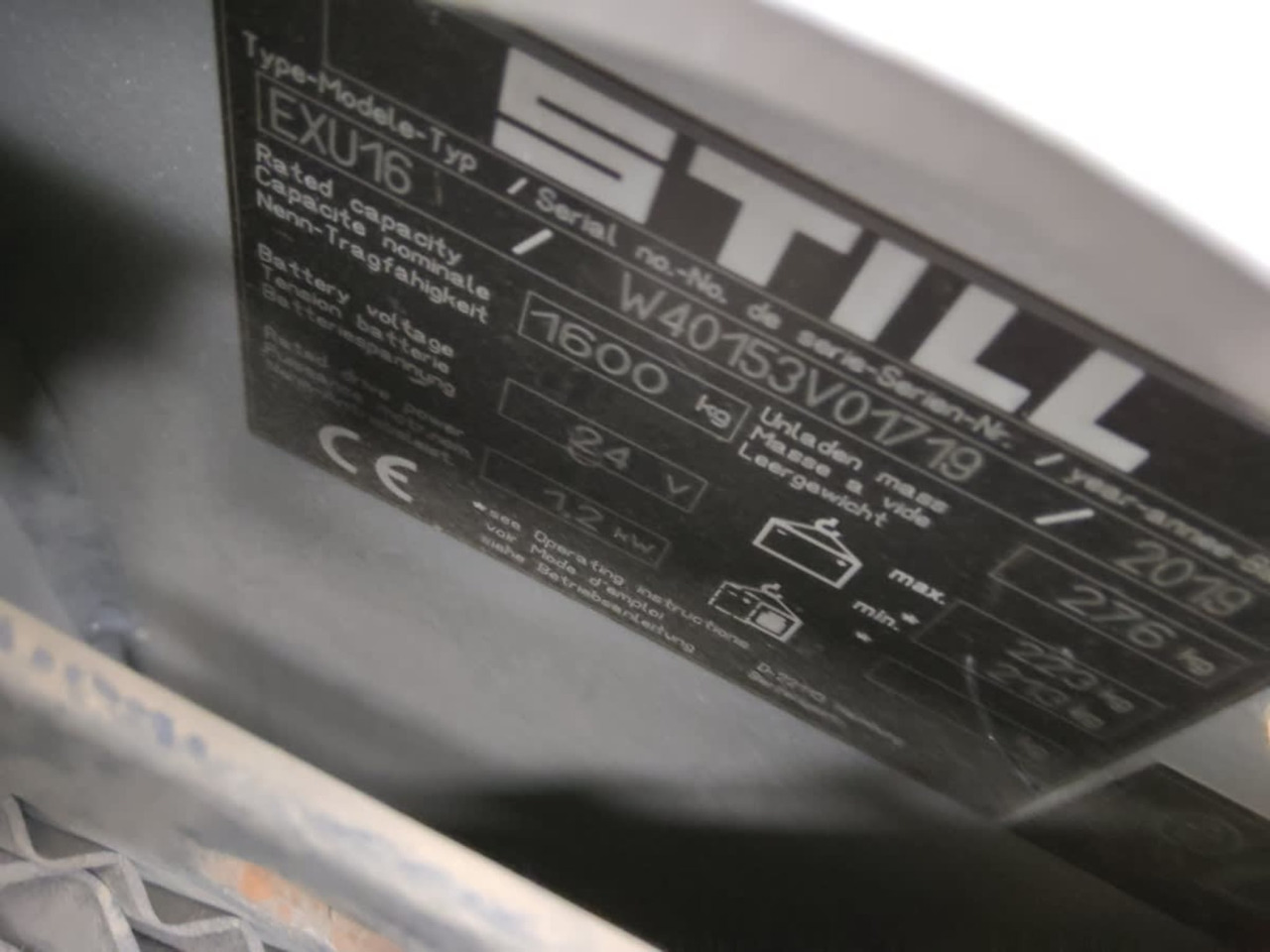 STILL EXU16 - Transpalette: photos 5 STILL EXU16 - Transpalette: photos 5