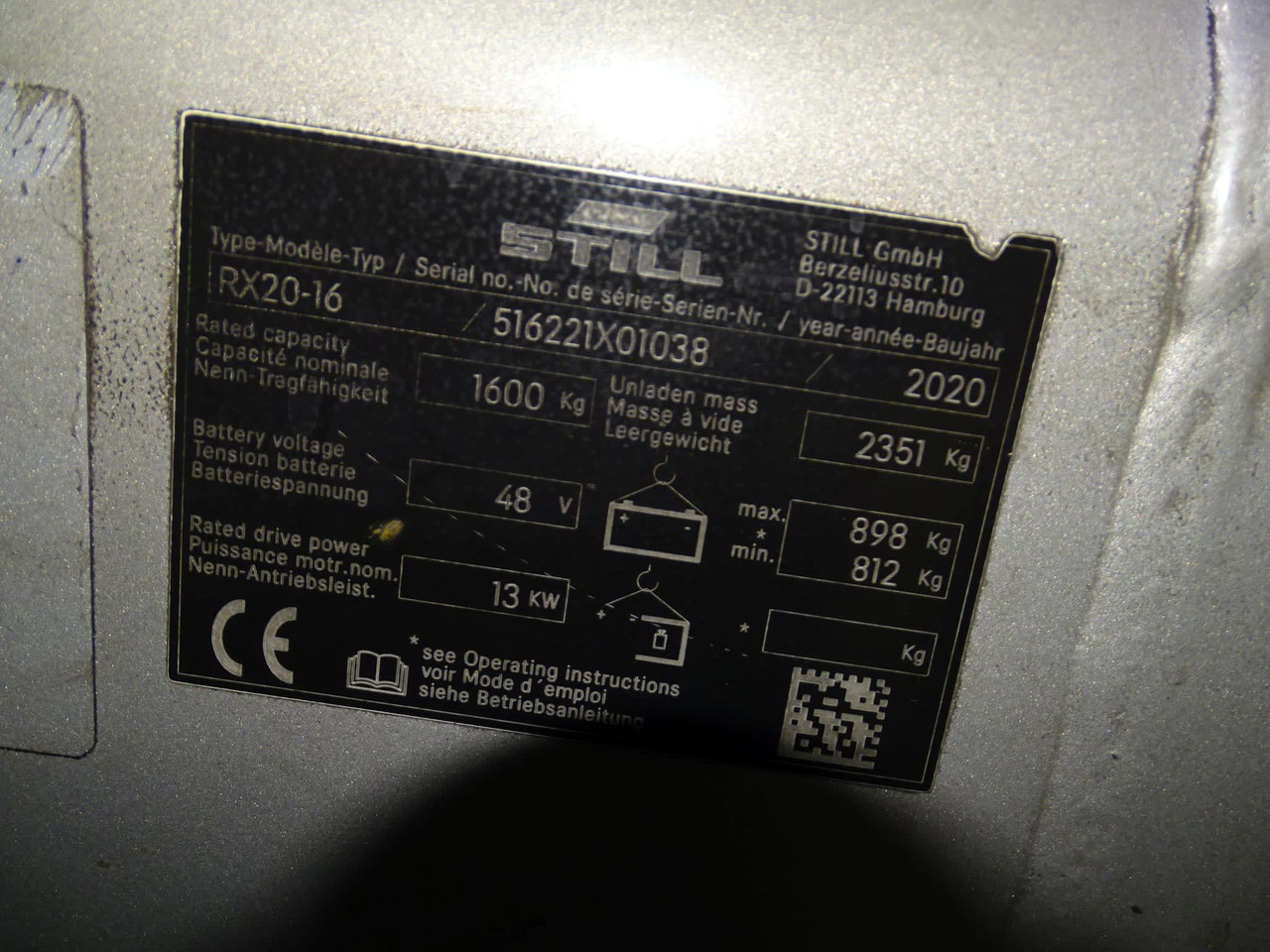 STILL RX20-16 - Chariot élévateur électrique: photos 5 STILL RX20-16 - Chariot élévateur électrique: photos 5
