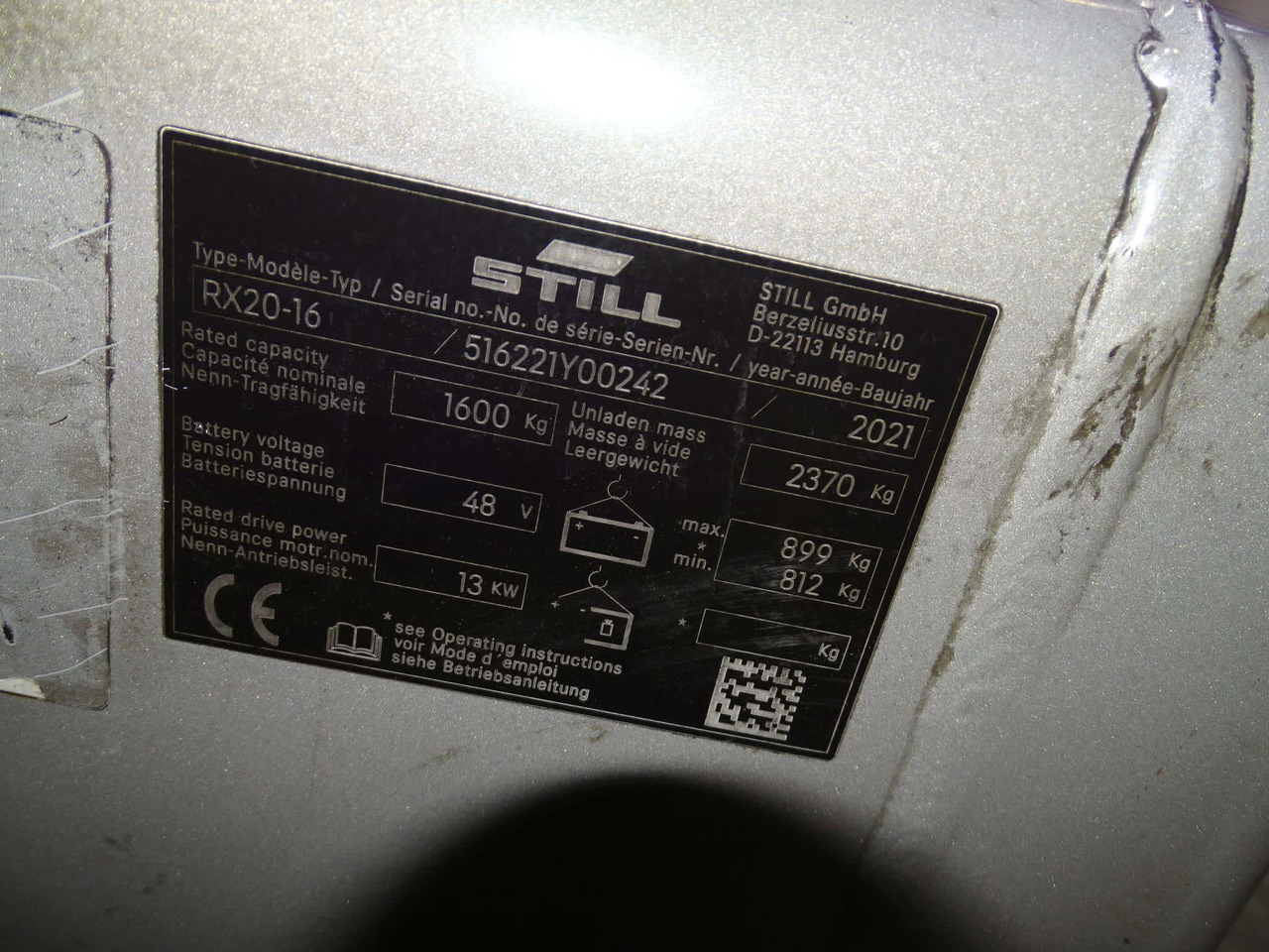 STILL RX20-16 - Chariot élévateur électrique: photos 5 STILL RX20-16 - Chariot élévateur électrique: photos 5