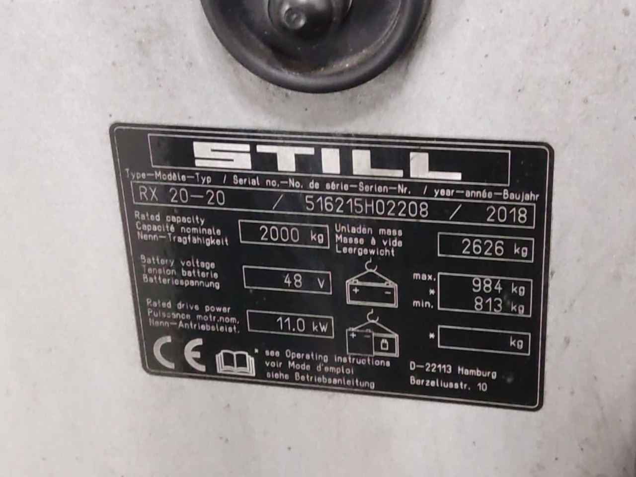 STILL RX20-20 - Chariot élévateur électrique: photos 4 STILL RX20-20 - Chariot élévateur électrique: photos 4