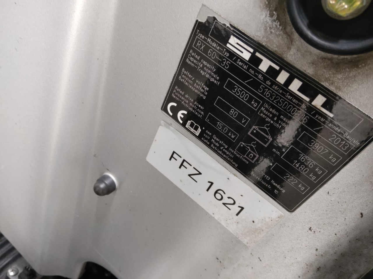 STILL RX60-35 - Chariot élévateur électrique: photos 5 STILL RX60-35 - Chariot élévateur électrique: photos 5