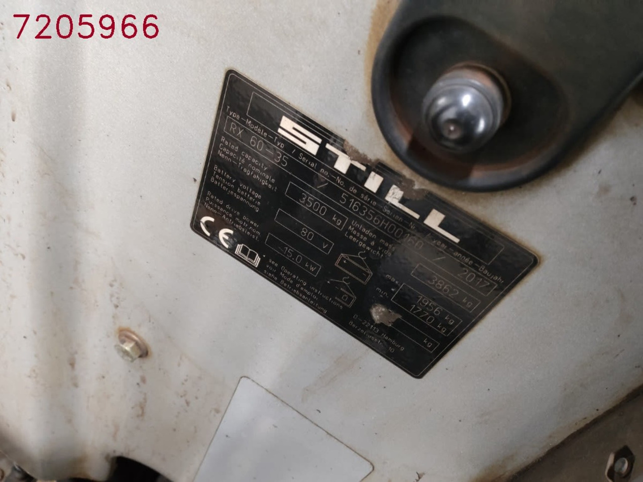 STILL RX60-35 - Chariot élévateur électrique: photos 5 STILL RX60-35 - Chariot élévateur électrique: photos 5