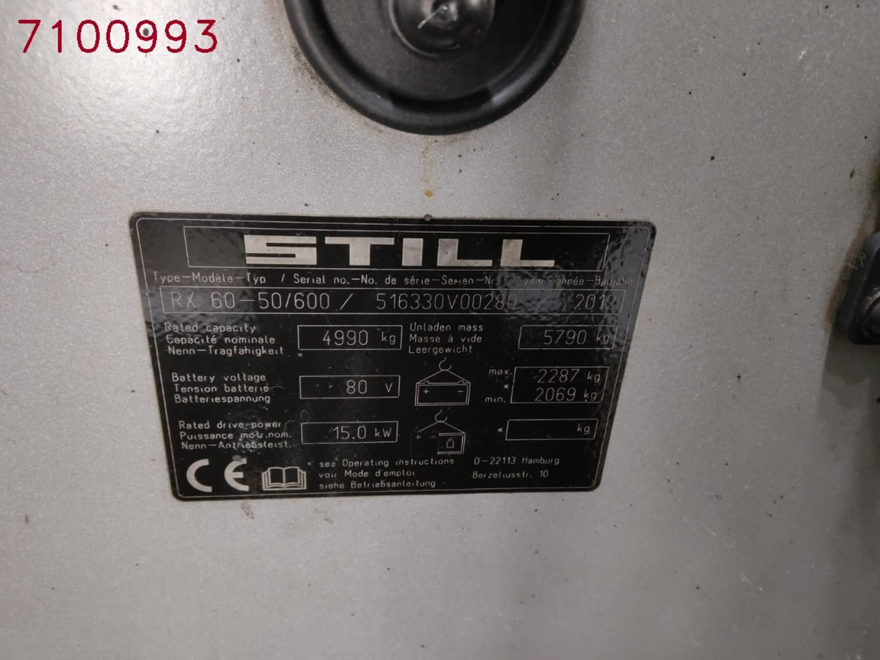 STILL RX60-50/600 - Chariot élévateur électrique: photos 5 STILL RX60-50/600 - Chariot élévateur électrique: photos 5