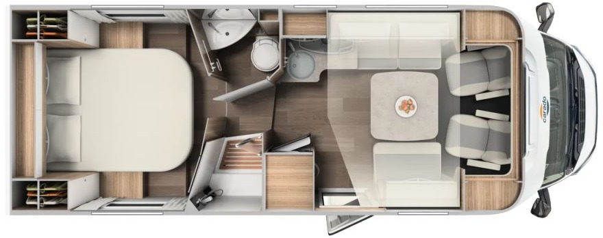 Carado T 459 Edition15 Solar, WR, RFK, SAT/TV uvm.+++ - Camping-car profilé: photos 2 Carado T 459 Edition15 Solar, WR, RFK, SAT/TV uvm.+++ - Camping-car profilé: photos 2