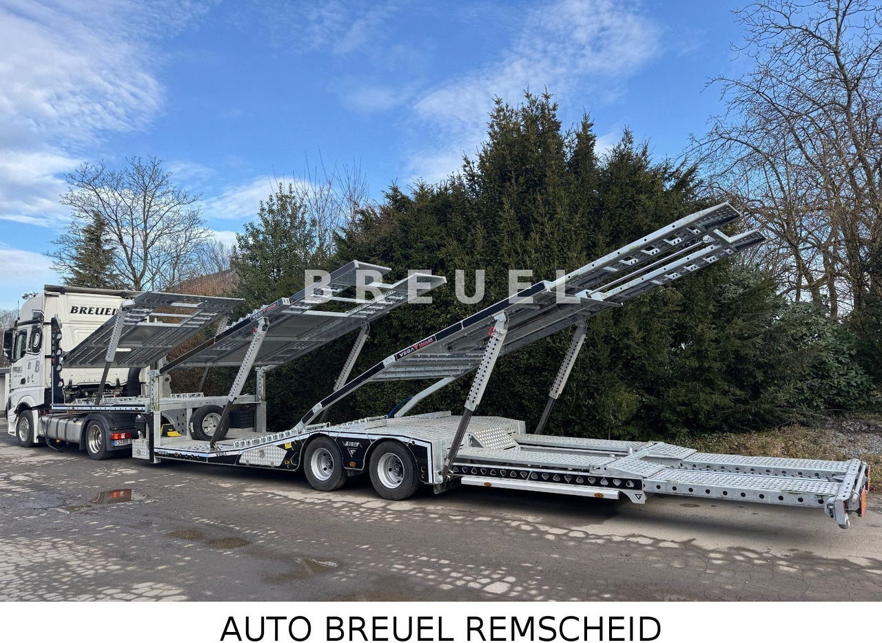 6-er Autotransporter mit Lenkachse 6-er Autotransporter sofort mit VDI Zertifikat - Semi-remorque porte-voitures: photos 2 6-er Autotransporter mit Lenkachse 6-er Autotransporter sofort mit VDI Zertifikat - Semi-remorque porte-voitures: photos 2