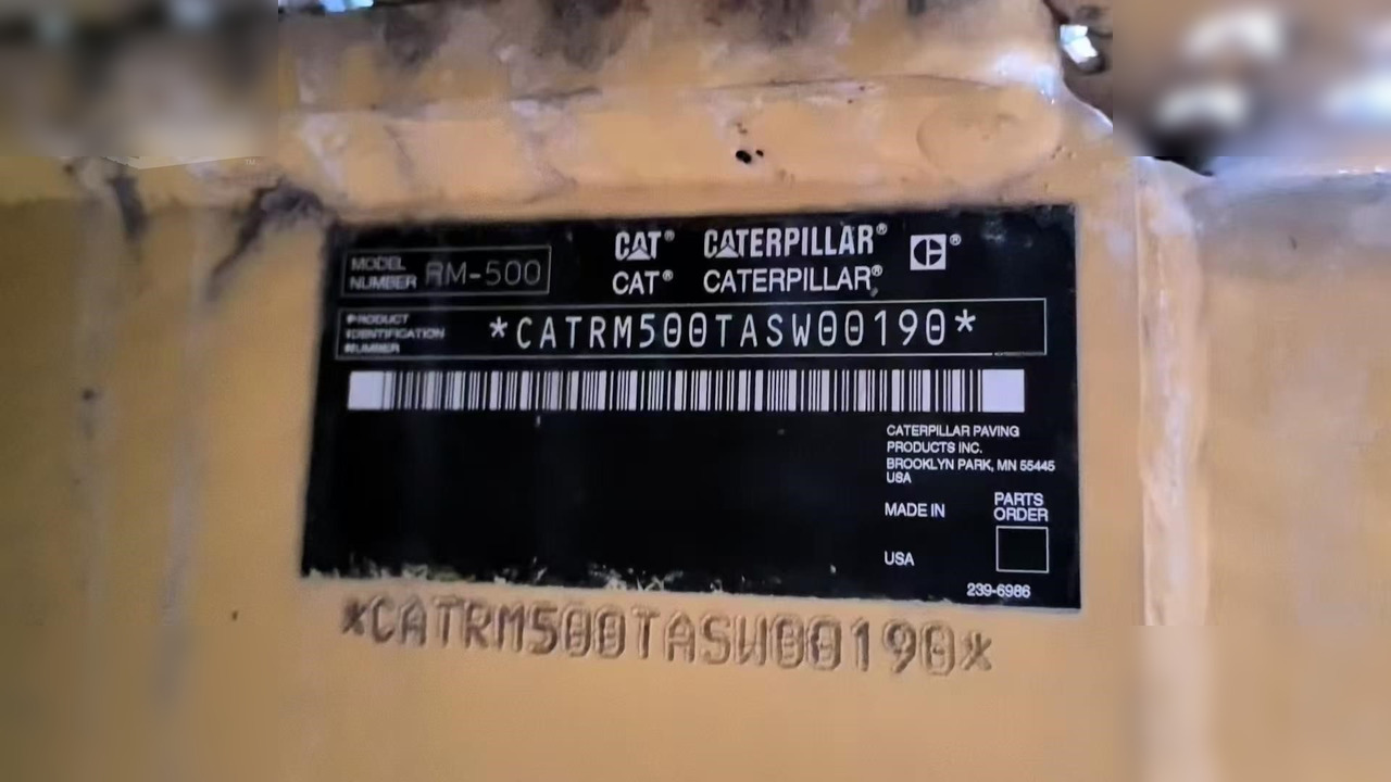 2008 CATERPILLAR RM-500 - Stabilisateur: photos 4 2008 CATERPILLAR RM-500 - Stabilisateur: photos 4