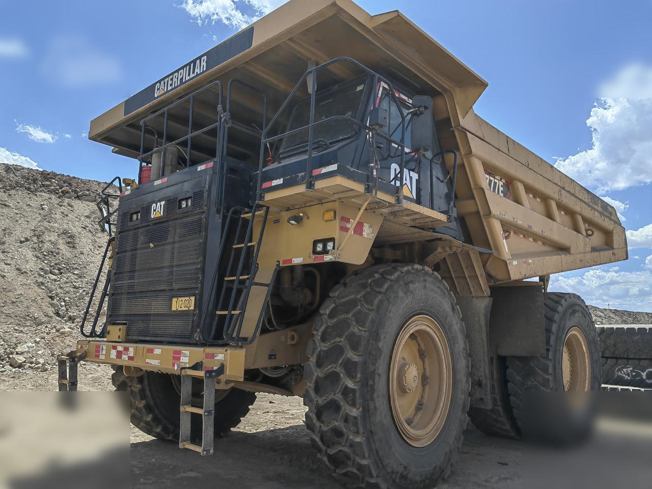 2018 CATERPILLAR 777E - Tombereau rigide: photos 1 2018 CATERPILLAR 777E - Tombereau rigide: photos 1