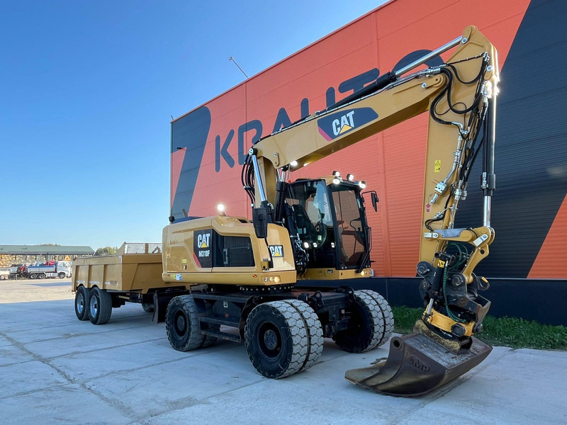 Caterpillar M 318 F ROTOTILT / CENTRAL LUBRICATION / AC - Pelle sur pneus: photos 3 Caterpillar M 318 F ROTOTILT / CENTRAL LUBRICATION / AC - Pelle sur pneus: photos 3